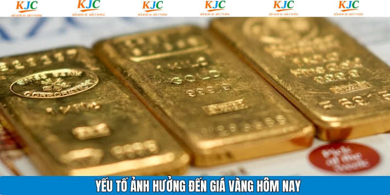 Những nguyên nhân then chốt chi phối giá vàng hôm nay